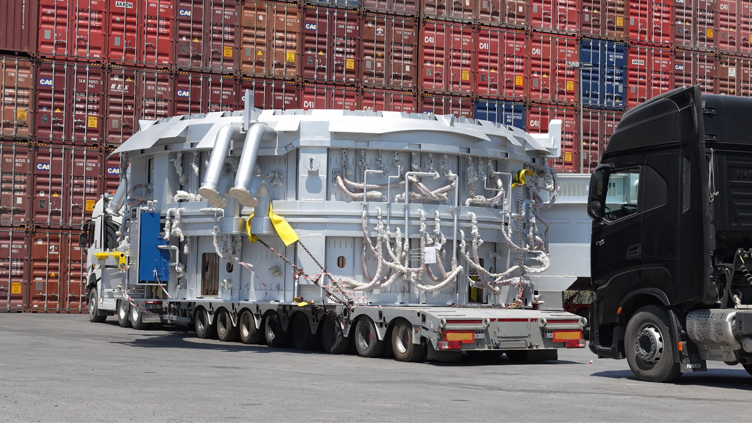 Korver Shipping — project cargo operation
